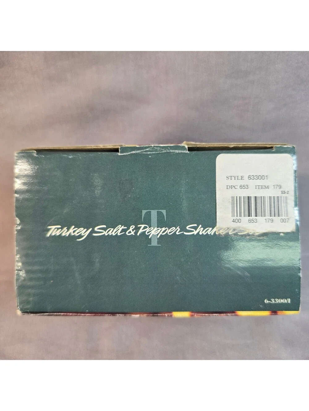 Vintage Turkey Salt And Pepper Shakers 1993 Dayton Hudson Ceramic 90s Boxed